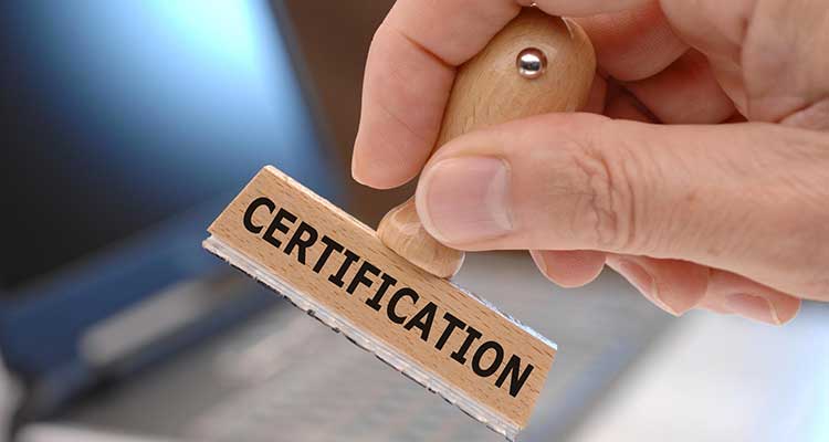 сертифікації 